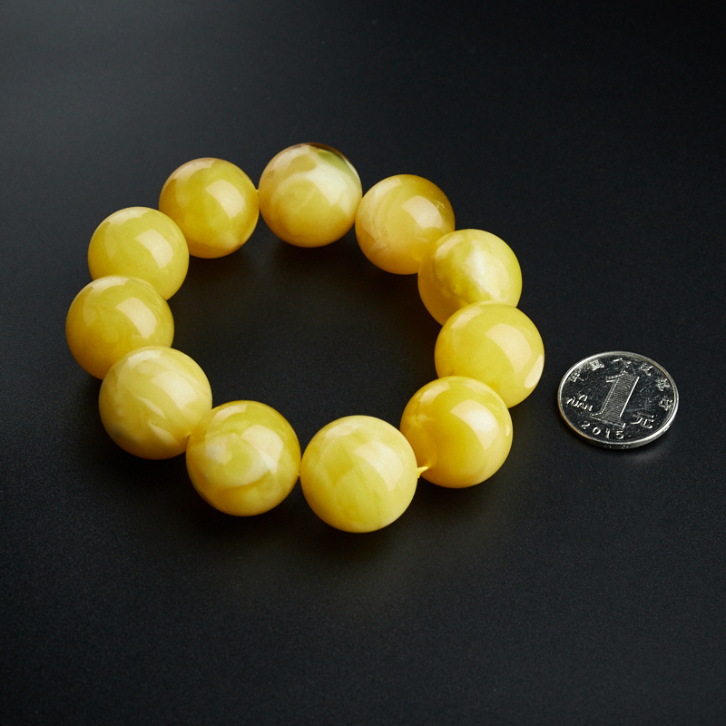 蜜蜡手串-红掌柜