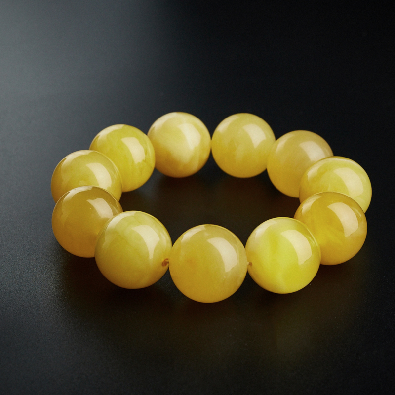 波罗的海天然蜜蜡手串-红掌柜