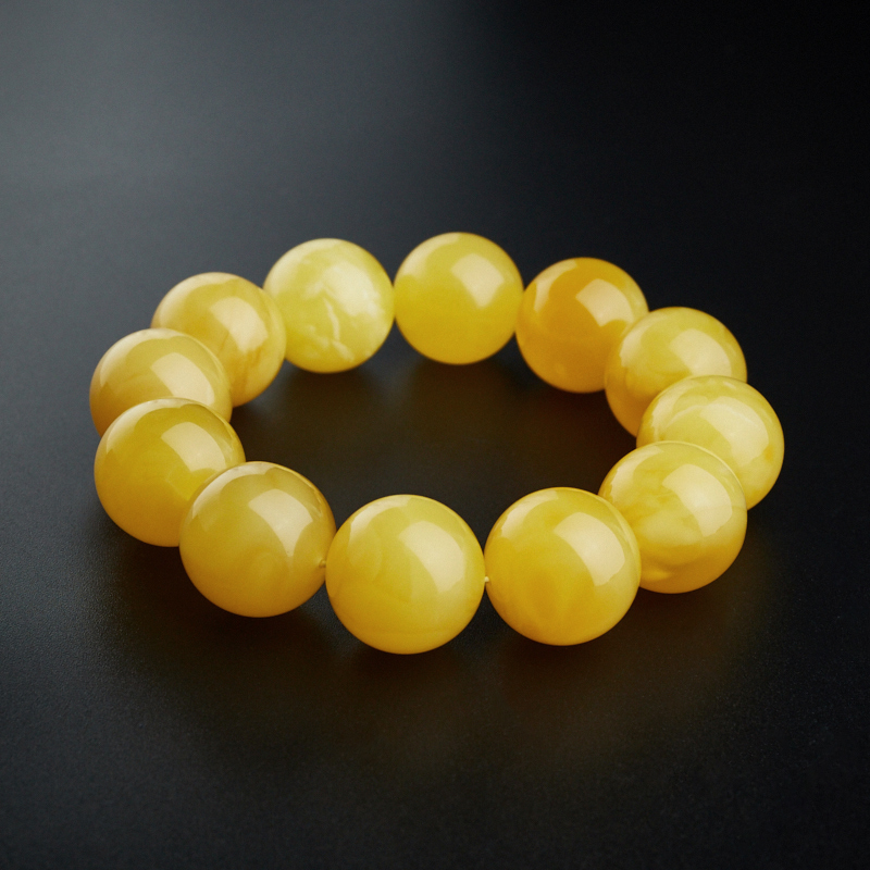 波罗的海天然蜜蜡手串-红掌柜