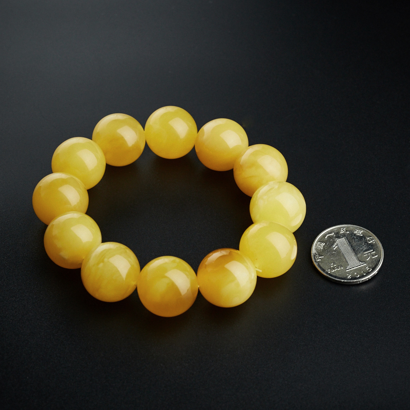 蜜蜡手串-红掌柜