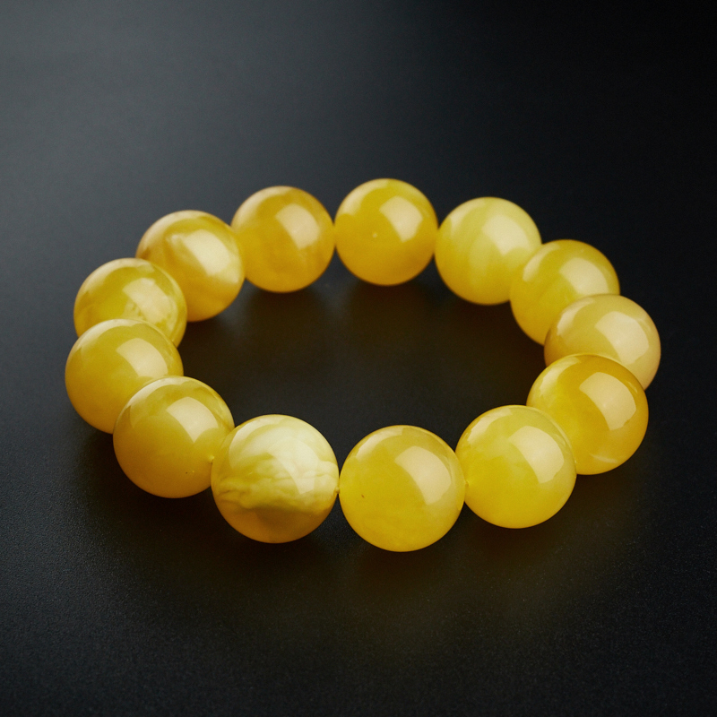 波罗的海天然蜜蜡手串-红掌柜