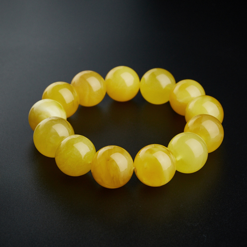 波罗的海天然蜜蜡手串-红掌柜