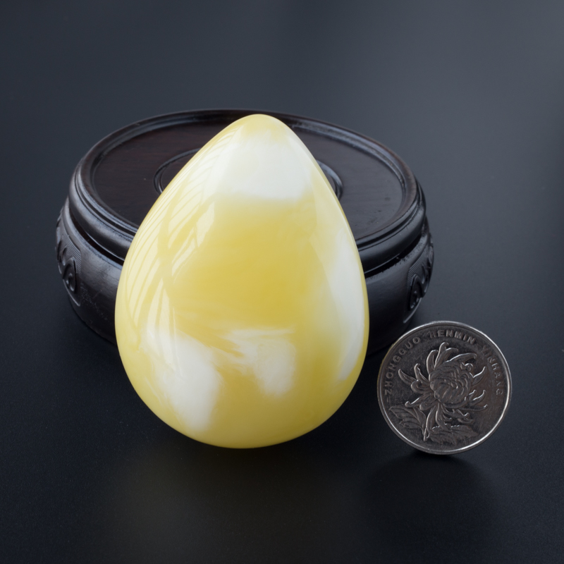 白花蜜随形吊坠 - 红掌柜