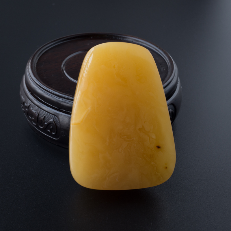 蜜蜡无事牌吊坠 - 红掌柜