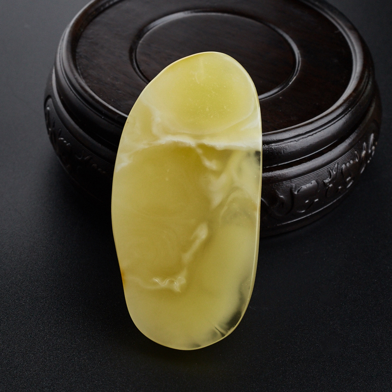 波罗的海满黄蜜蜡金鱼吊坠-红掌柜