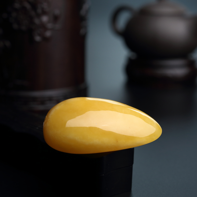 鸡油黄蜜蜡-红掌柜