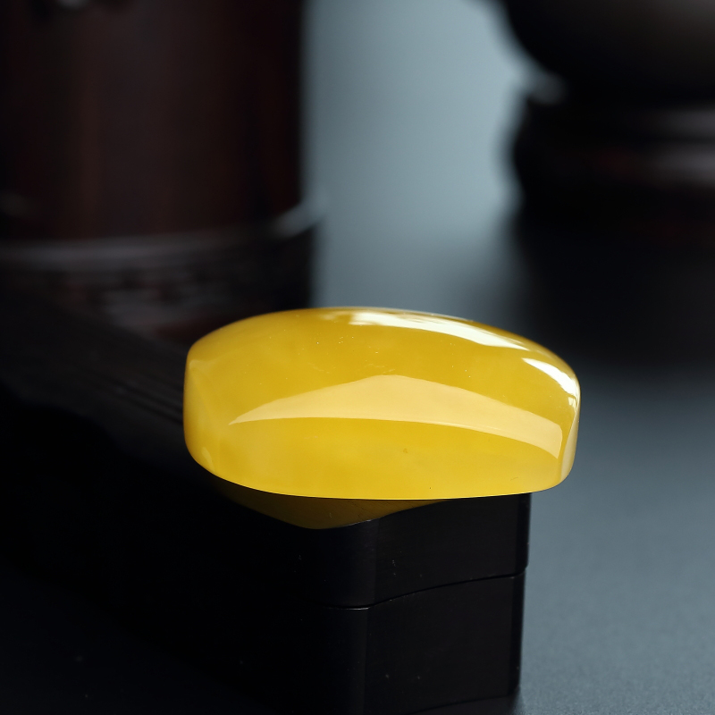 鸡油黄蜜蜡-红掌柜