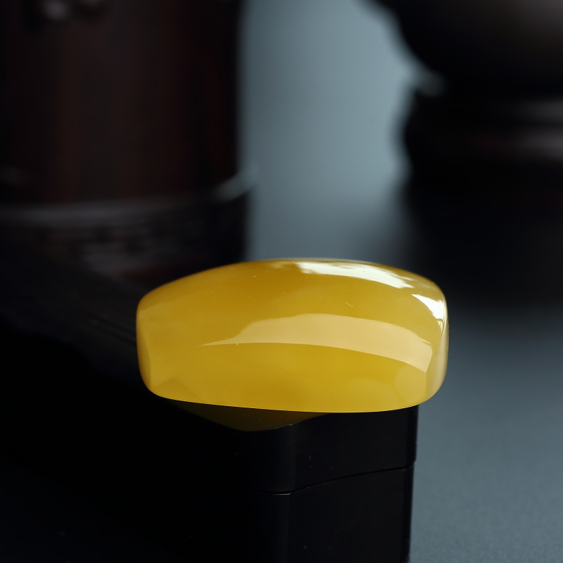 蜜蜡方牌-红掌柜