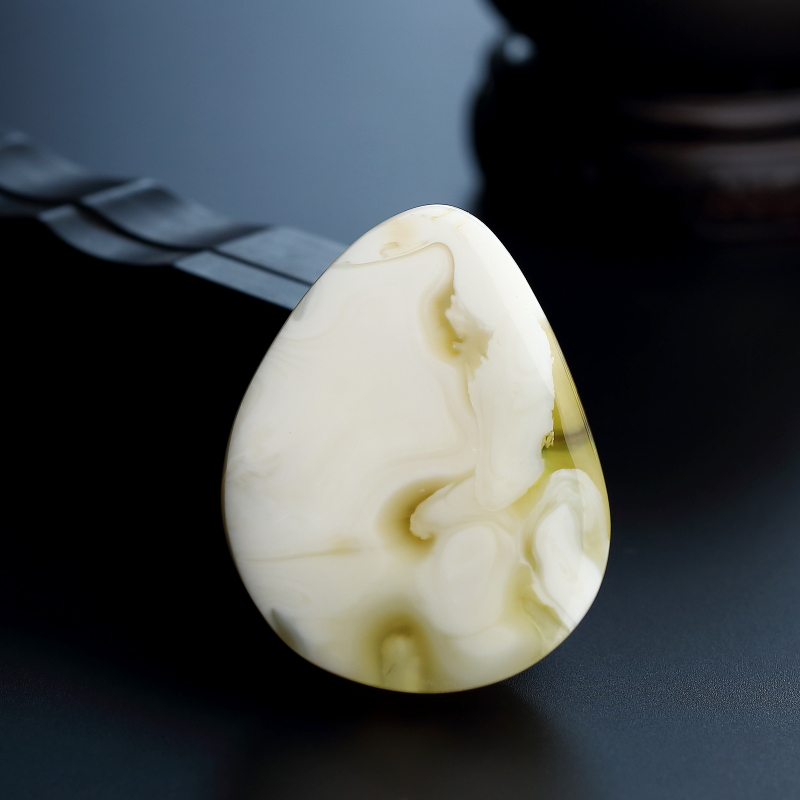 蜜蜡随形吊坠-红掌柜