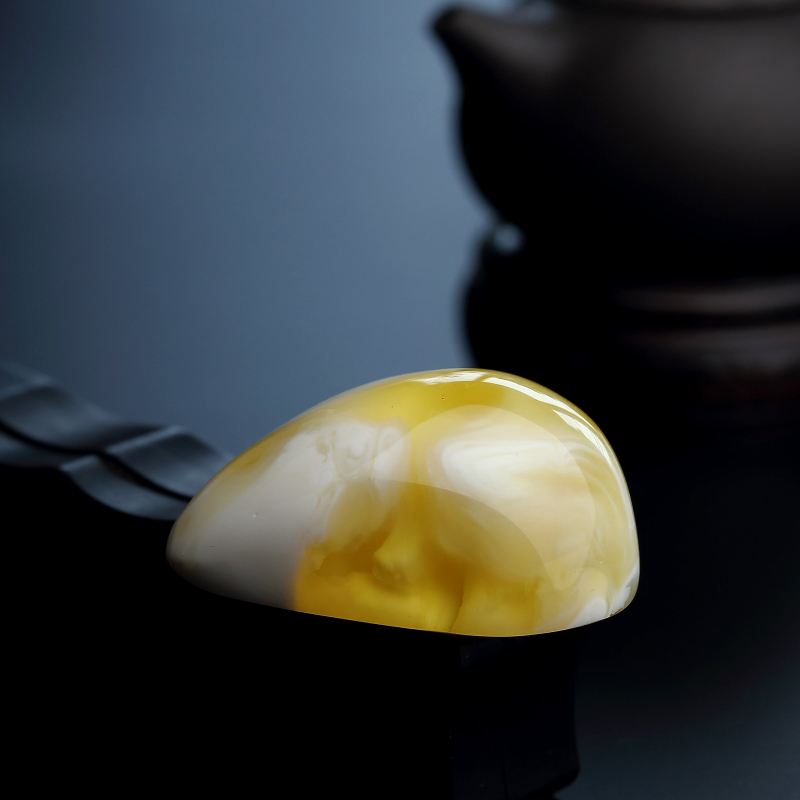 蜜蜡吊坠-红掌柜