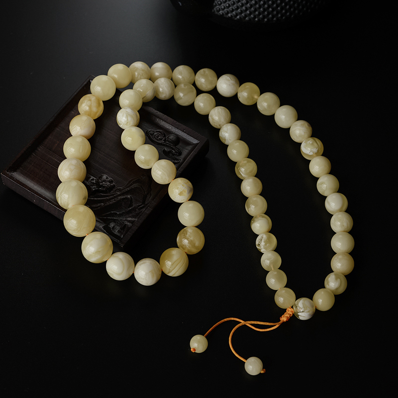 蜜蜡塔链-红掌柜