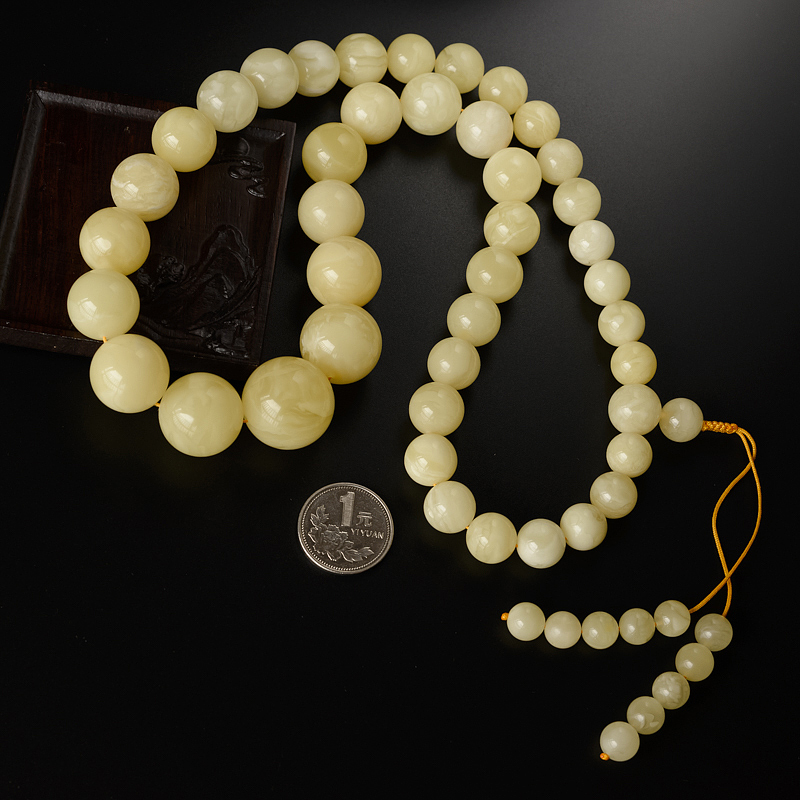 蜜蜡项链-红掌柜