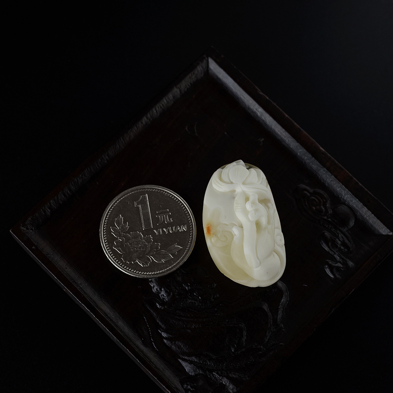 蜜蜡挂件-红掌柜