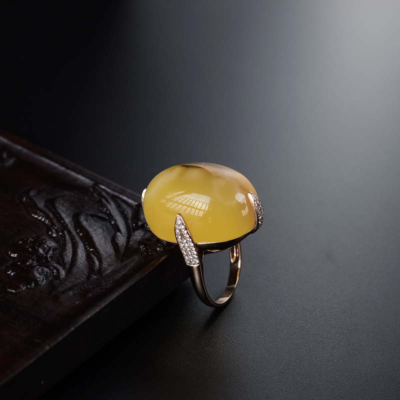 波罗的海蜜蜡挂件-红掌柜