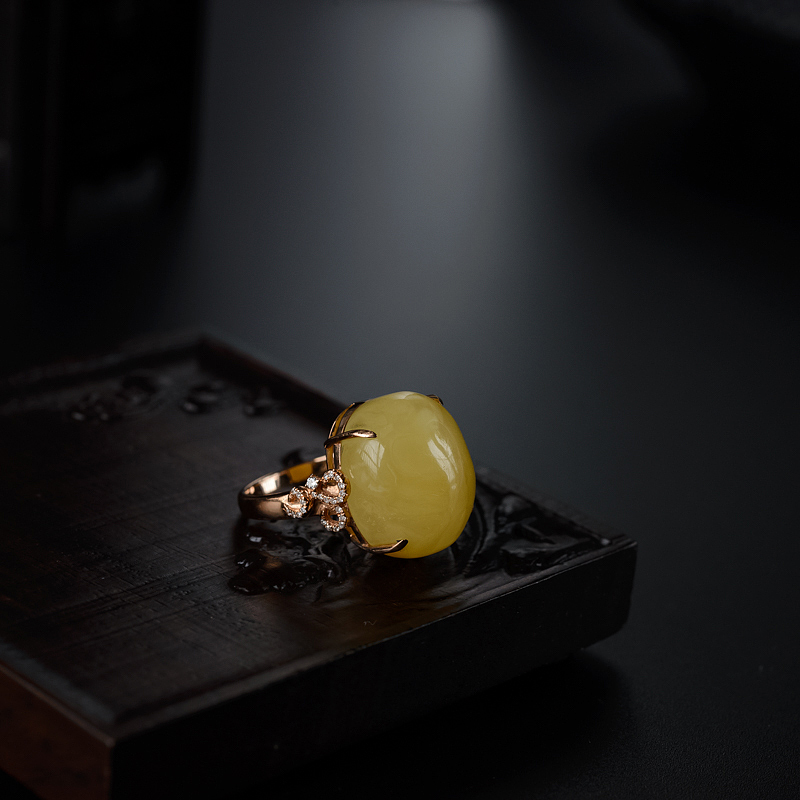 金包蜜戒指-红掌柜