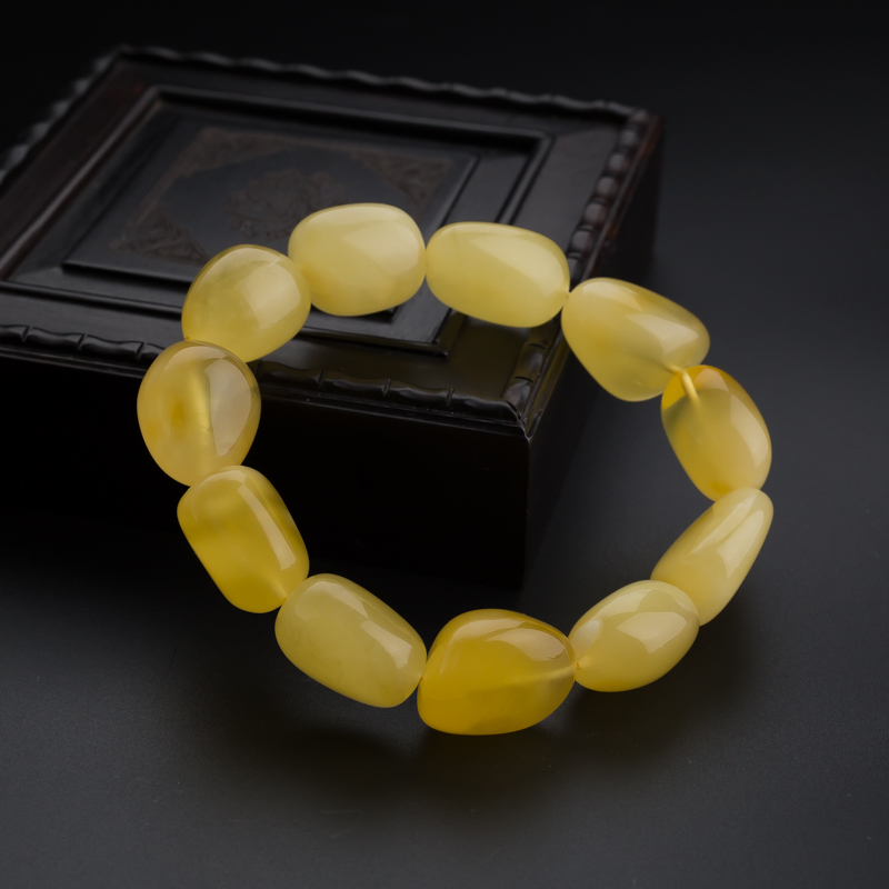 蜜蜡随形手串 - 红掌柜