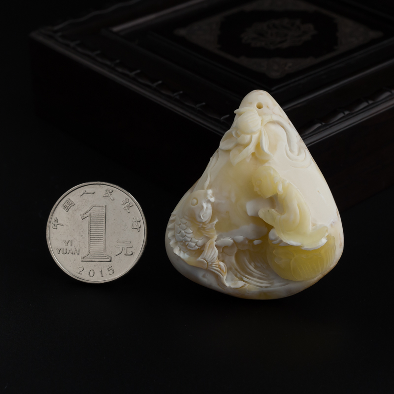 白花蜜悟道挂坠 - 红掌柜