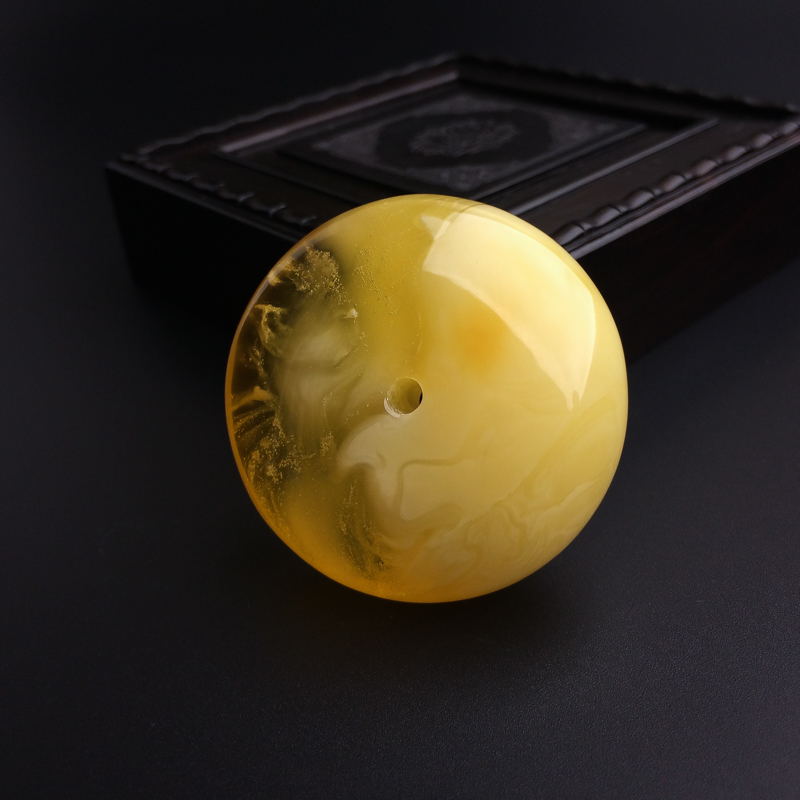 鸡油黄蜜蜡-红掌柜