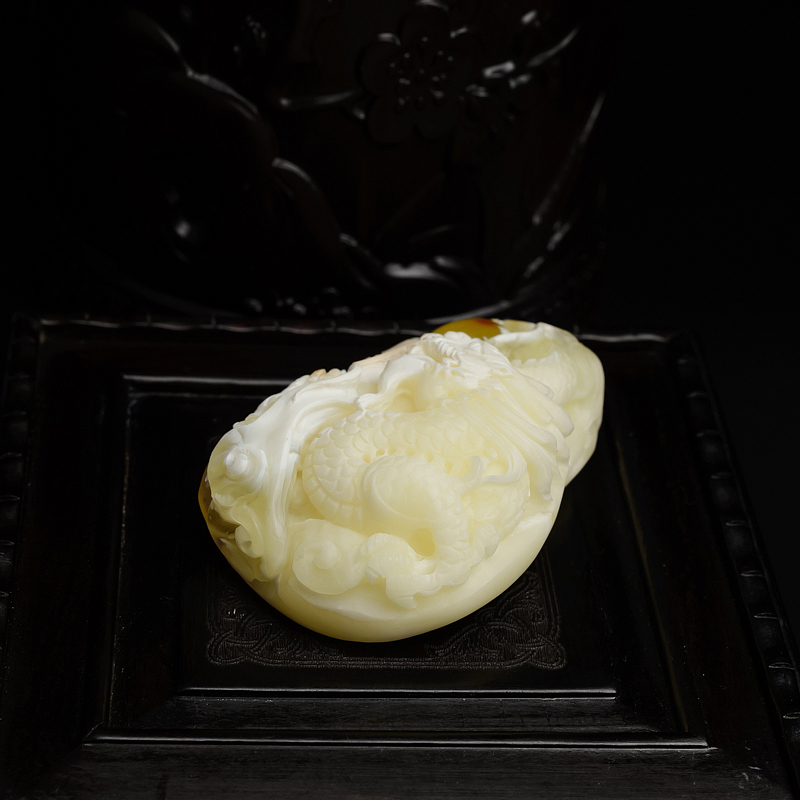 蜜蜡吊坠-红掌柜