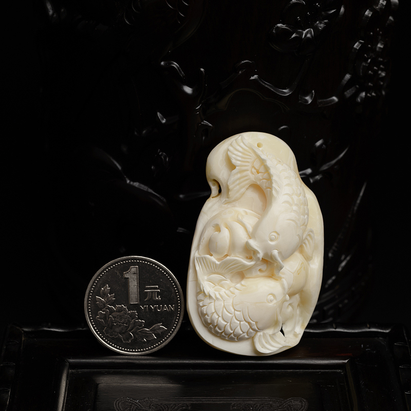 天然蜜蜡吊坠-红掌柜