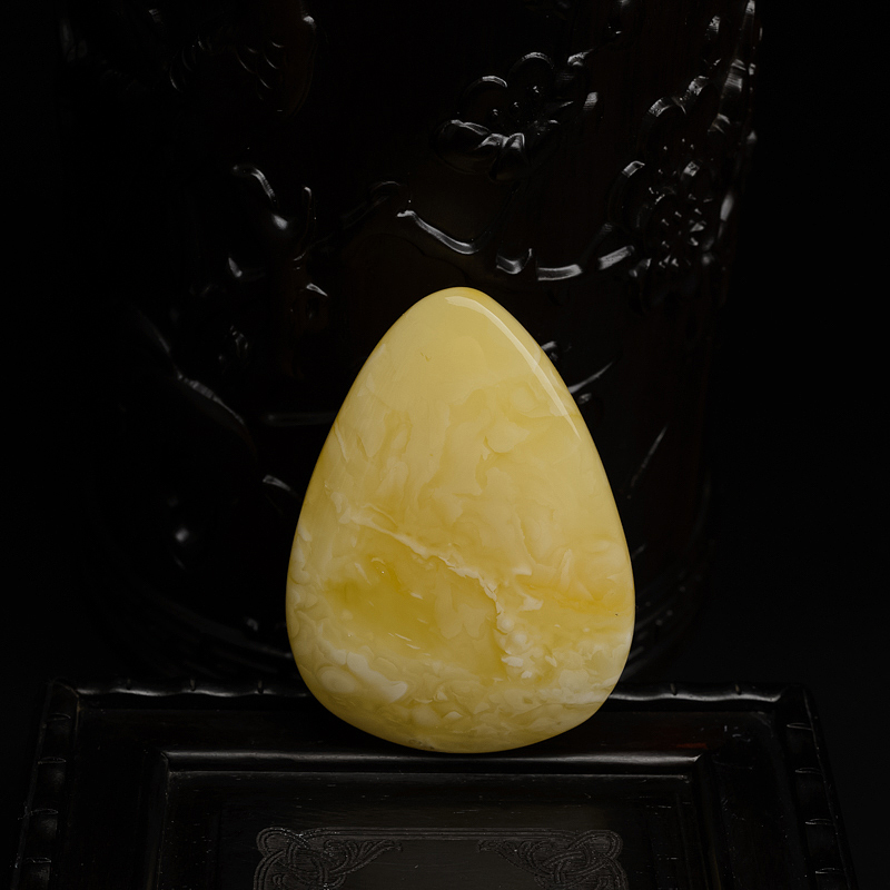 白花蜜蜜蜡吊坠-红掌柜