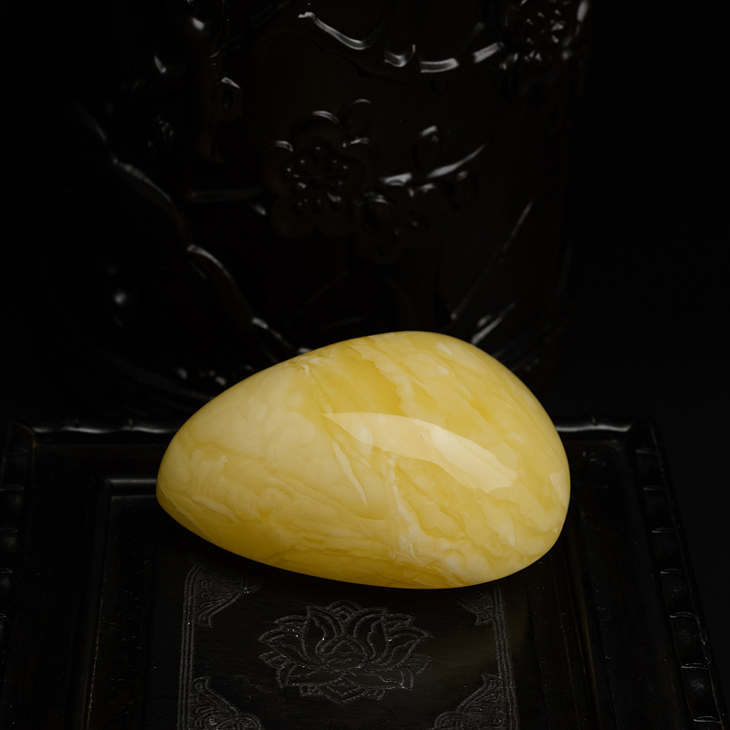 蜜蜡随形吊坠-红掌柜