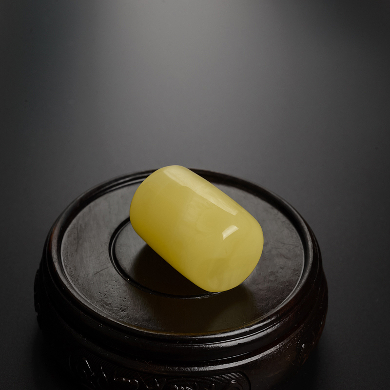 波罗的海满蜜蜜蜡桶珠 - 红掌柜