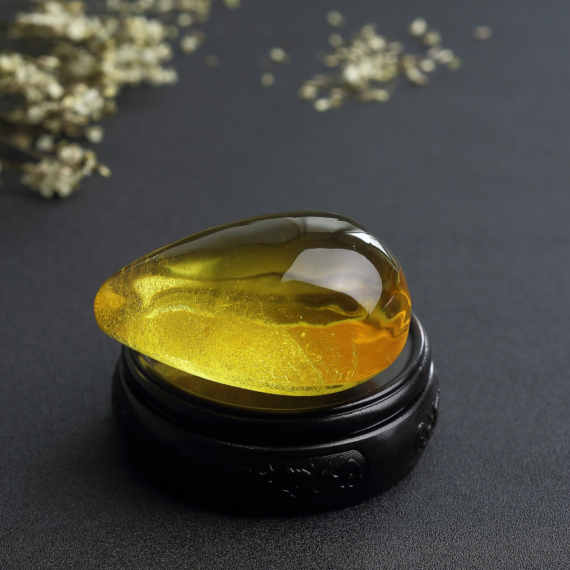 波罗的海满天星鸡油黄蜜蜡吊坠 - 红掌柜