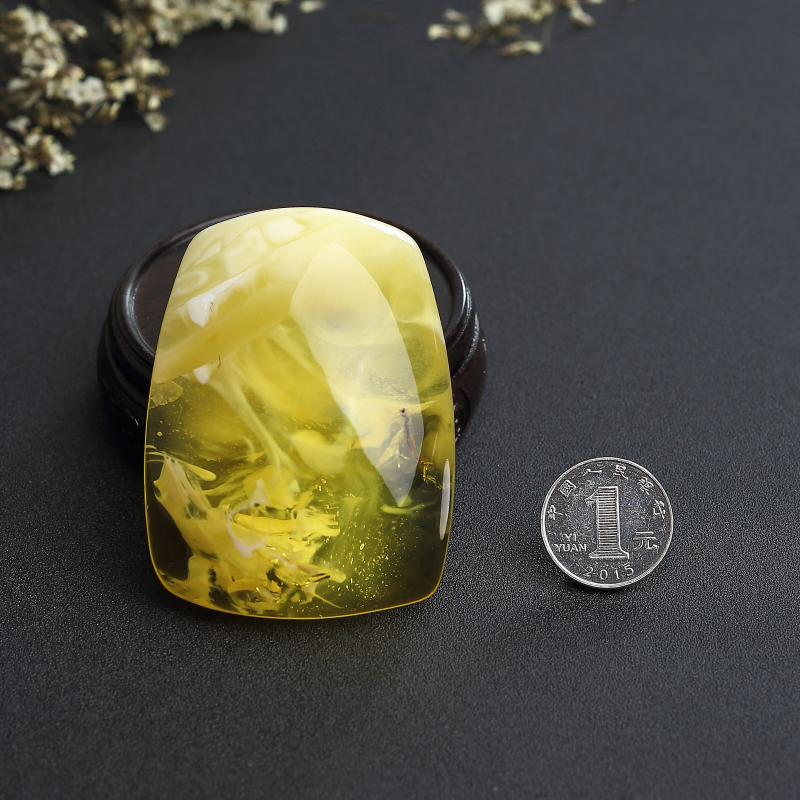 蜜蜡吊坠 - 红掌柜