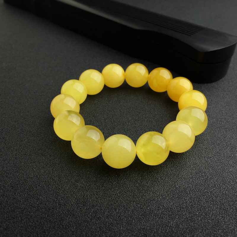 波罗的海天然蜜蜡手串-红掌柜