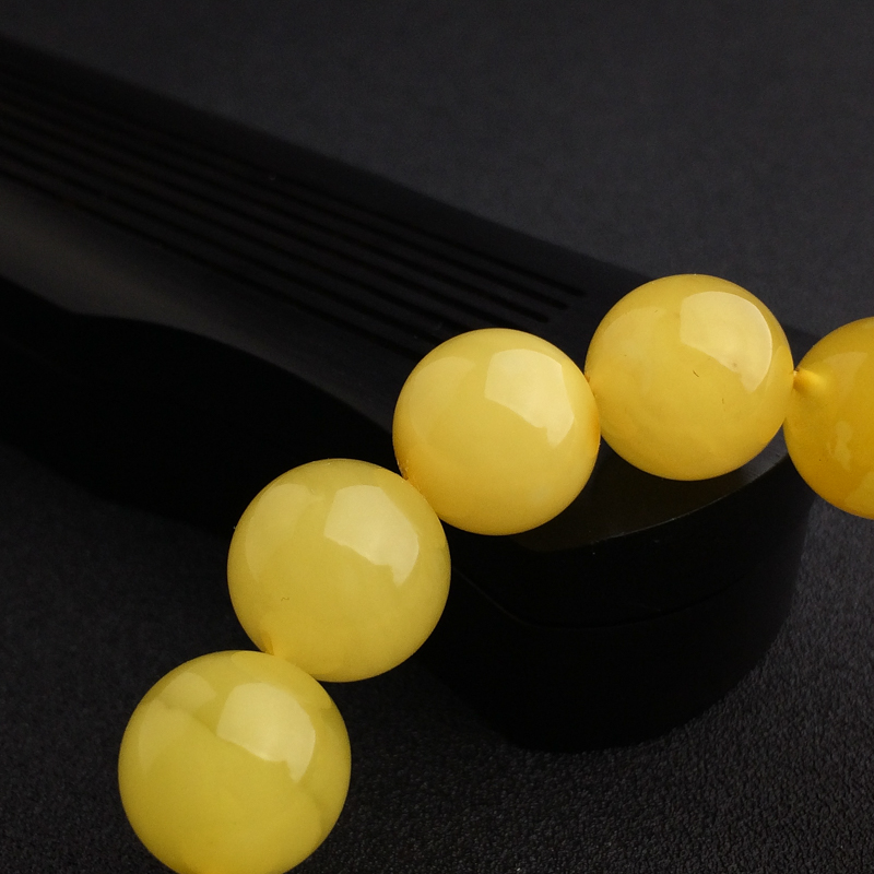 天然蜜蜡手串 - 红掌柜