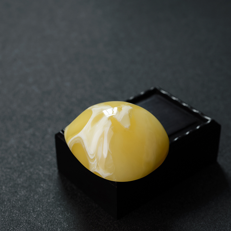 波罗的海黄白蜜蜜蜡随形吊坠 - 红掌柜