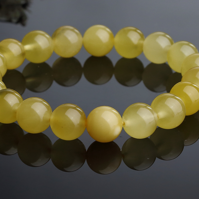 波罗的海鸡油黄蜜蜡手串 - 红掌柜