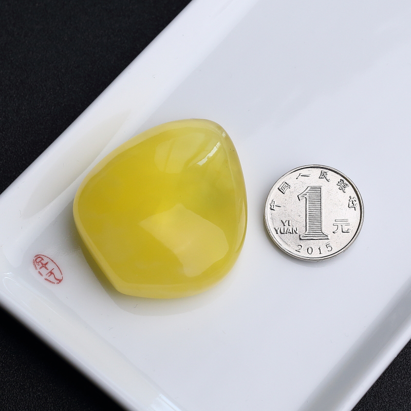 波罗的海天然金绞蜜鸡油黄蜜蜡吊坠 - 红掌柜