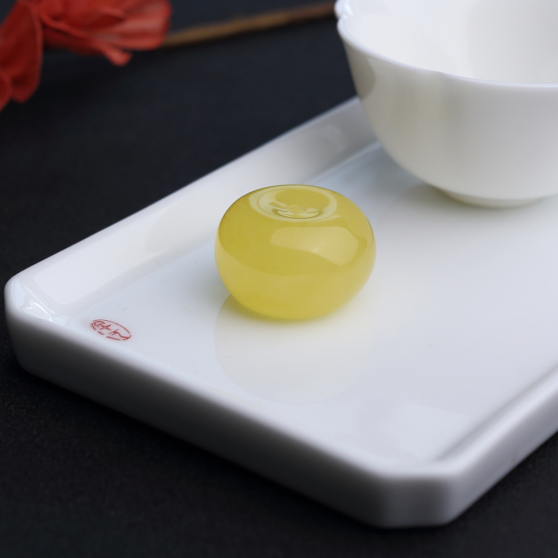 波罗的海天然鸡油黄蜜蜡吊坠 - 红掌柜