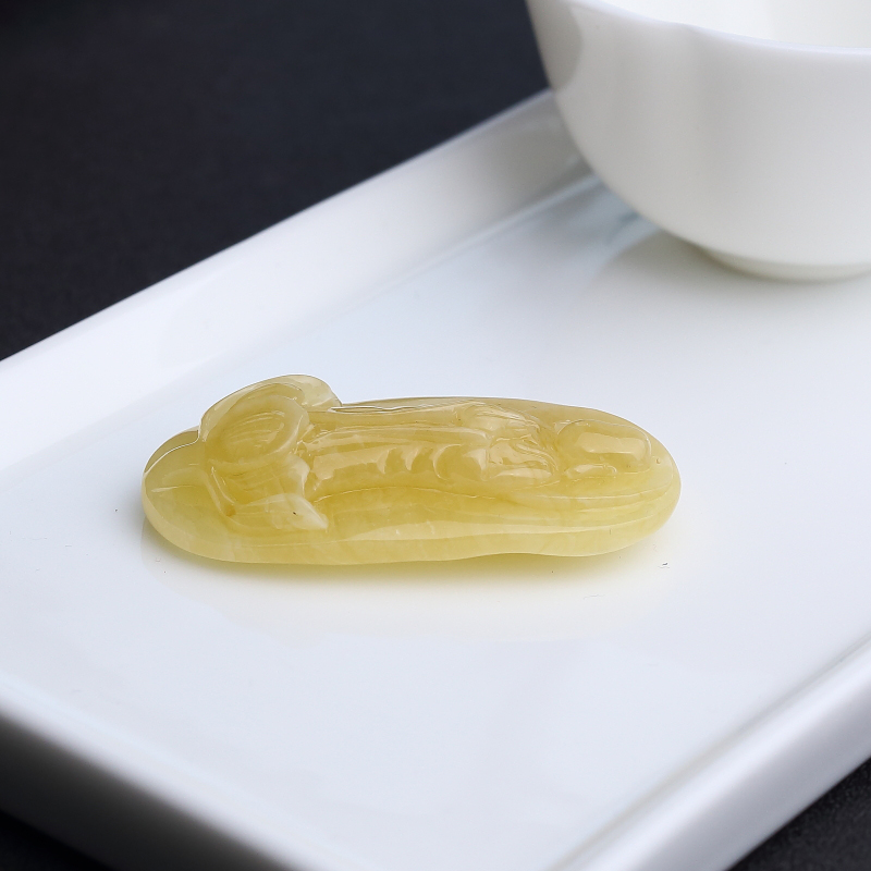 波罗的海天然满蜜蜜蜡吊坠 - 红掌柜