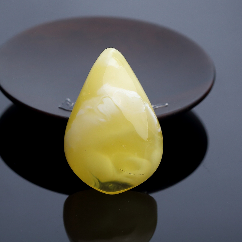 波罗的海天然鸡油黄白花蜜蜜蜡随形吊坠-红掌柜