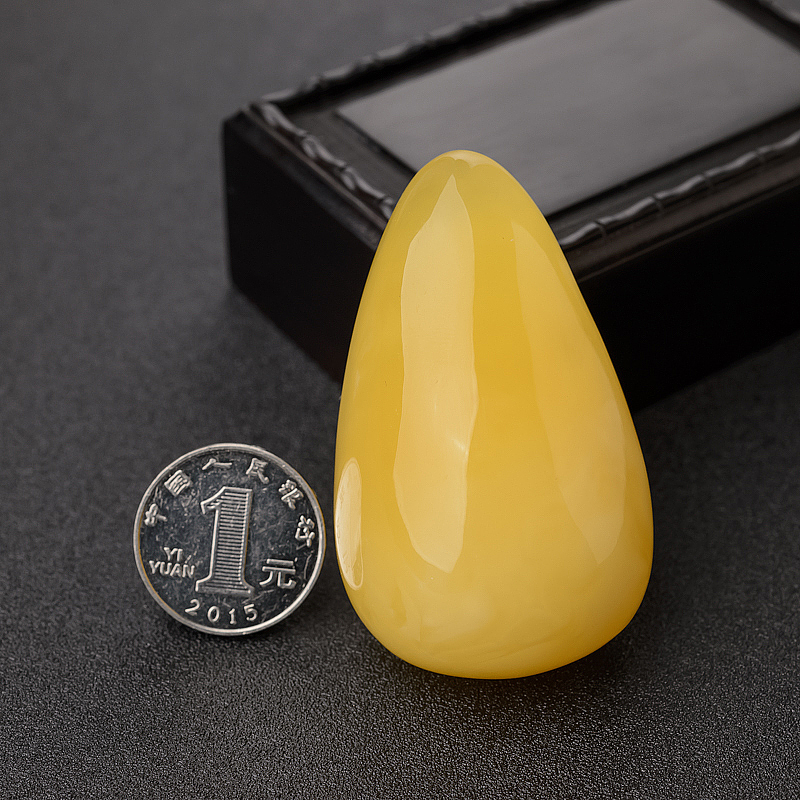 波罗的海蜜蜡吊坠-红掌柜