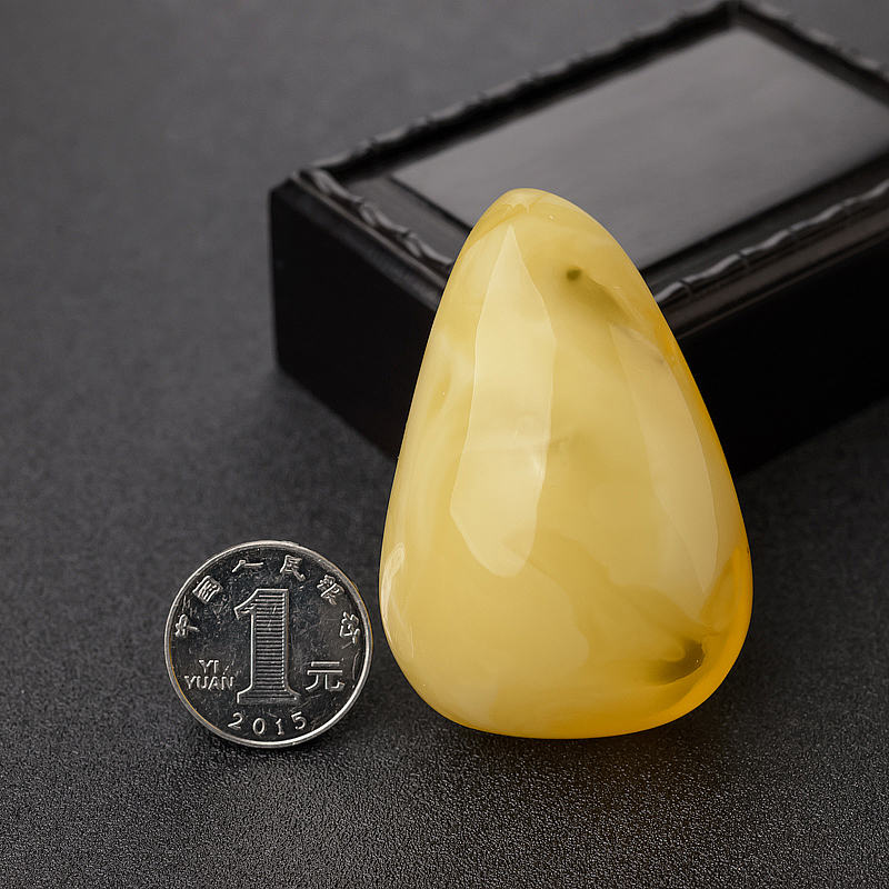 天然蜜蜡吊坠-红掌柜