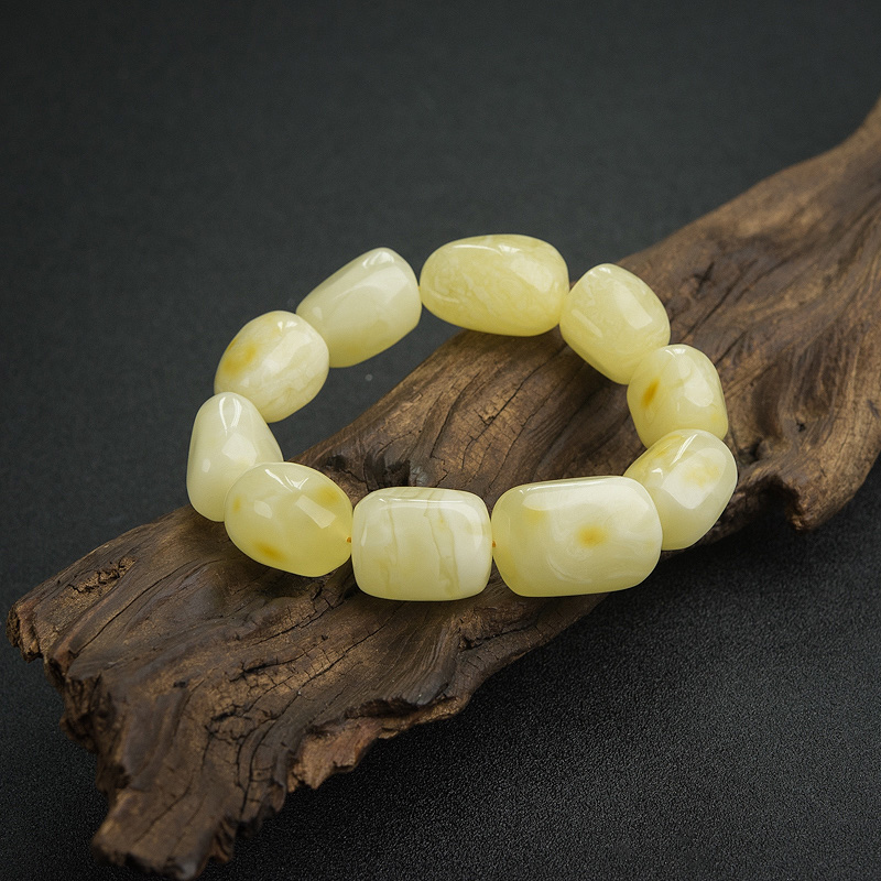 蜜蜡手串-红掌柜