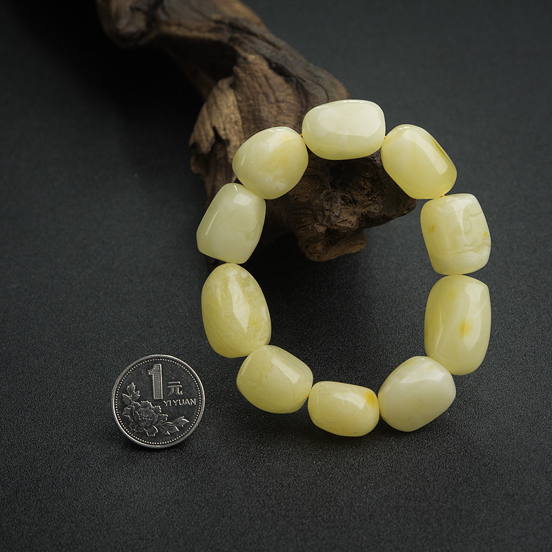 天然蜜蜡手串-红掌柜