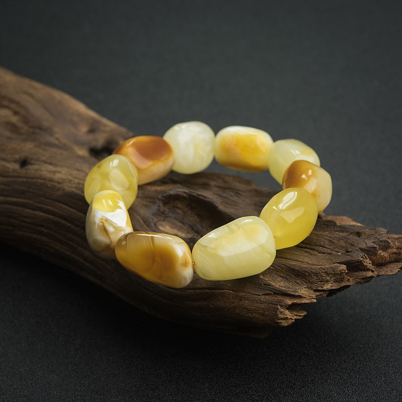 蜜蜡手串-红掌柜