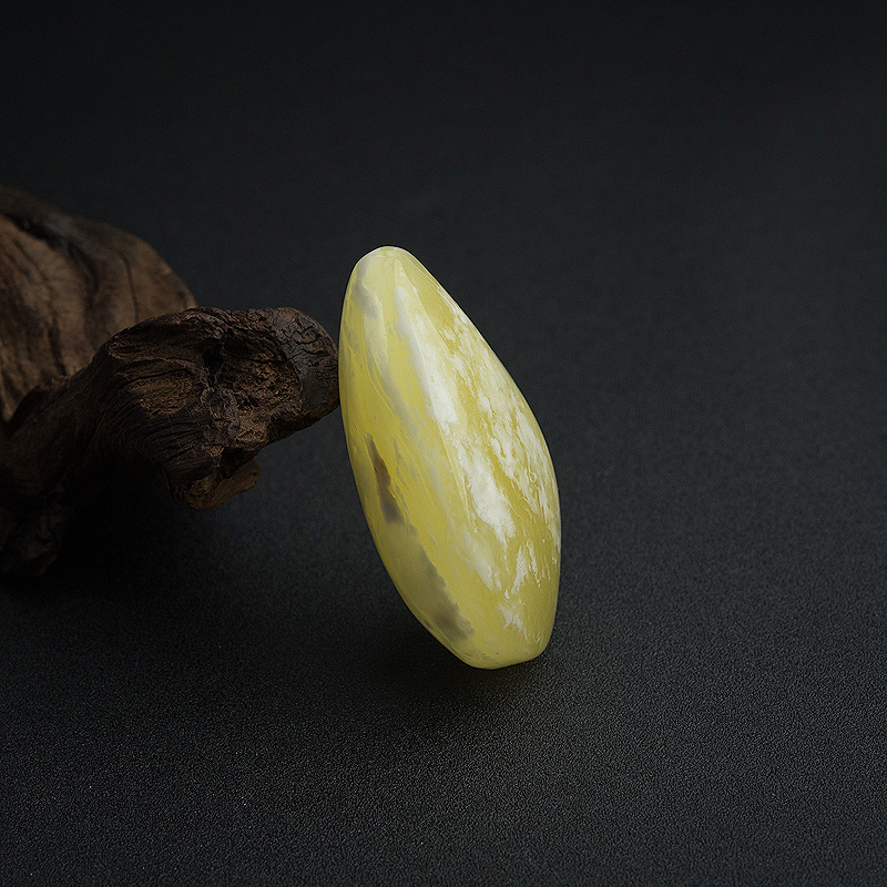 波罗的海天然白花蜜蜡吊坠-红掌柜