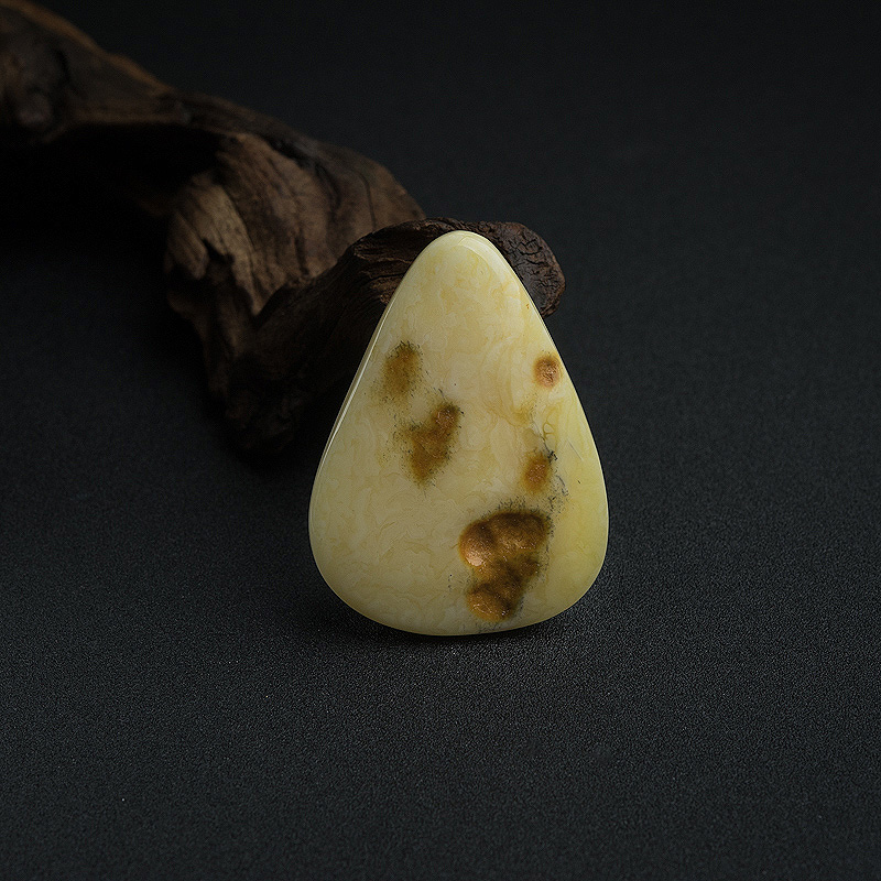 白花蜜随形吊坠-红掌柜