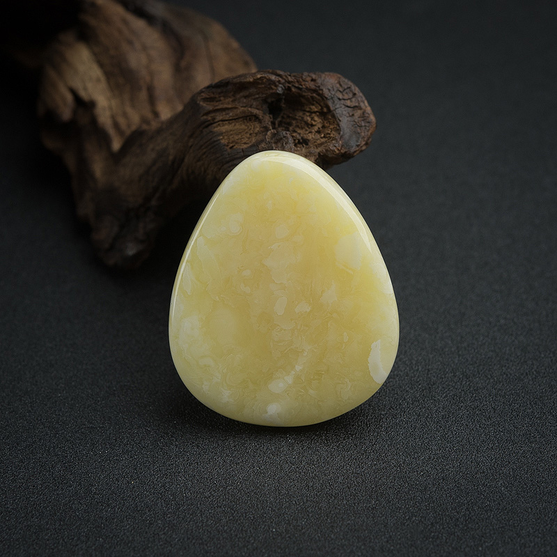 白花蜜随形吊坠-红掌柜