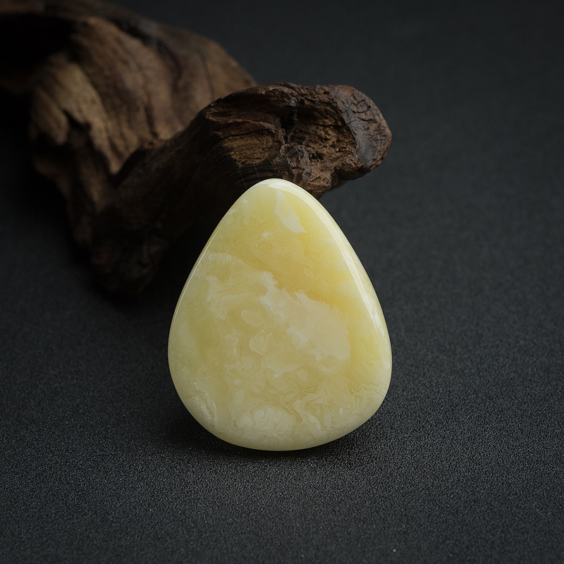 波罗的海天然蜜蜡随形吊坠-红掌柜