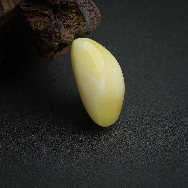 波罗的海天然白花蜜蜡吊坠-红掌柜