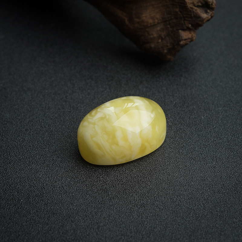 天然蜜蜡蛋面吊坠-红掌柜