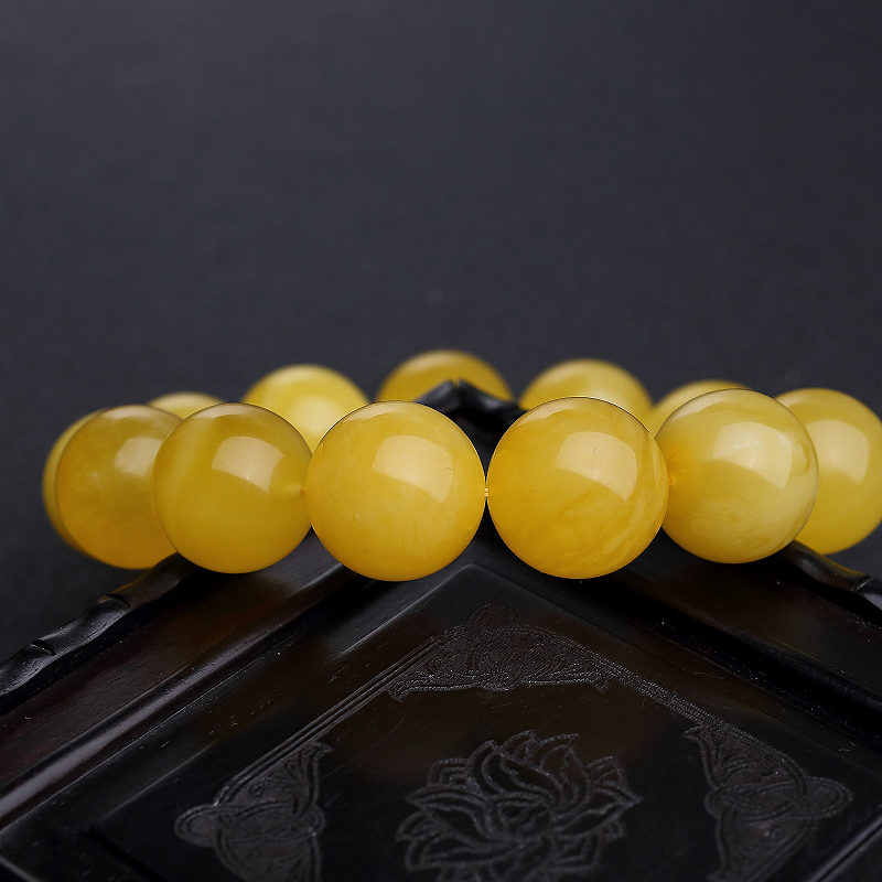 波罗的海鸡油黄蜜蜡-红掌柜