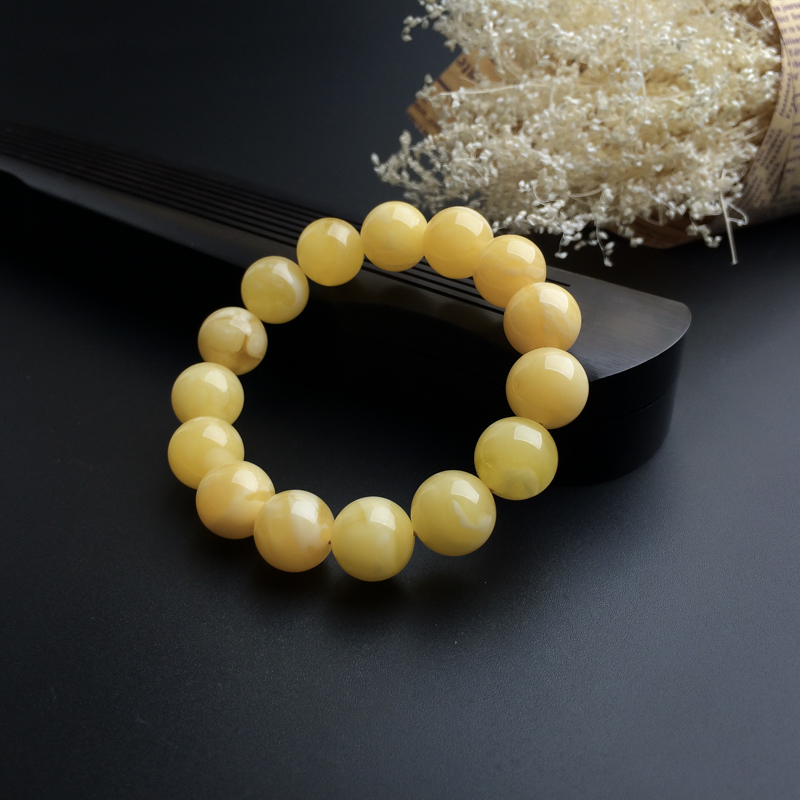 波罗的海天然蜜蜡手串 - 红掌柜